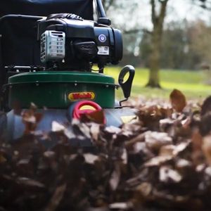 Webb Walk Behind Petrol Garden Vacuum – Powerful Outdoor Leaf Collector