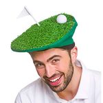 Wicked Costumes Adult Unisex Funny Golf Hat Novelty Fancy Dress Accessory