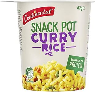 Continental Snack Pot Curry Rice 87GR Serves 1, 87 g