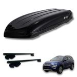Away Car Roofbox (Gloss) - 540 litres Capacity Car Rooftop Cargo Box/Carrier for Tata Safari Without Sunroof | Aerodynamic Shape | Dual Opening | Waterproof Material | Special Lock System