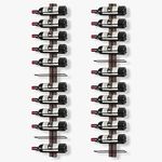 B4Life Wine Rack Wall Mounted, Wall Wine Rack for 24 Wine Bottles Wood Wine Racks for Wall, Wine Holder Wall Mounted Wine Bottle Racks for Kitchen,Dining Room,Bar