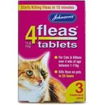 Johnsons Vet 4fleas Tablets for Cats & Kittens 3 Treatment Pack