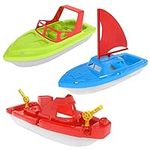 Toy Boats, 3 PCS Bath Toy Boat for 