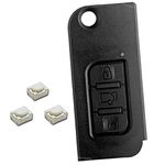 Keycept™ Mahindra XUV500 Key Pad/Case/Shell (Front Only with Button)