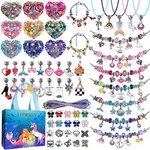 AIPRIDY Charm Bracelet Making Kit,U