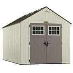 Suncast BMS8130 Premium Extra Large Resin Garden Storage Shed – Tremont Two Model (Size: 8’x 13’ (8ft x 13ft), Capacity: 714 Cubic Foot Capacity)