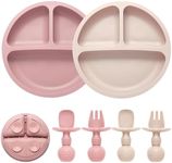 Eascrozn Silicone Baby Feeding Set,