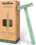 Metal Safety Razor | Mint Green | Plastic Free Safety Razor | Bambaw