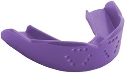 SISU 3D Youth Mouthguard, Purple Punch - 2.0mm Thin - for Athletes Under 5’ Tall - Pre-Formed for Custom-Molded Fit - Remoldable Up to 20 Times - Non Toxic