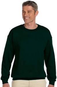 Hanes Men's Ultimate Heavyweight Fleece Sweatshirt, Deep Forest, Medium