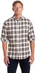 Weatherproof Vintage Mens Casual Soft Brushed Plaid Button-Down Flannel Shirt