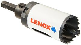 LENOX Tools Bi-Metal Speed Slot Arbored Hole Saw with T3 Technology, 1-1/8"