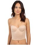 Betsey Johnson Women's Forever Perfect Bustier, Naked, 30C