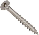 Hillman 47430 Stainless Steel Square Drive Deck Screw, 8 X 1-5/8-Inch, 172 Pack