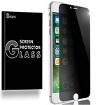 [BISENTEK] Fit for iPhone SE 3 (2022) / SE 2 (2020) / iPhone 8 /iPhone 7 Privacy Screen Protector Tempered Glass, Anti-Spy Screen, Anti-Scratch, Anti-Shock, Bubble Free