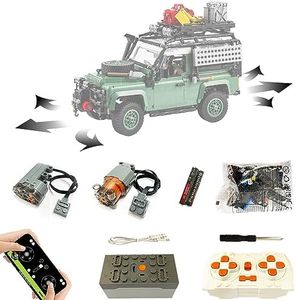 MYMG for Lego Land Rover Classic Defender 90 10317 Super Motor and Remote Control Upgrade Kit, Birthday, for Adults, Compatible with Lego Icons 10317(Model not Included)…