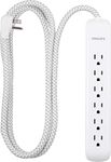 Philips 6 Outlet Power Strip Surge 