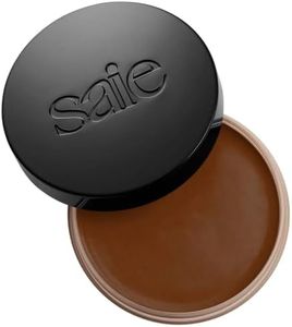 Saie Sun Melt Cream Bronzer - Buildable Balm Face Bronzer for Effortless Sculpting - Cream Contour Enriched with Vitamin C, Nourishing Skincare Ingredients & a Natural Finish - Tan Bronze (1 oz)
