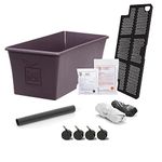 EarthBox 80156.01 Garden Kit Planter, Organic, Eggplant