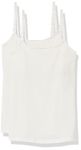 Amazon Essentials Women's Maternity Nursing Friendly Camisole, Pack of 2, White, Large