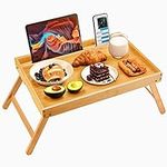Bamboo Bed Tray Table, Large Breakf