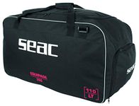 SEAC Equipage 250 Duffel Bag with Waterproof Compartment for Diving Equipment and Fins Pocket, 75x40x35 cm, 0920025030000A