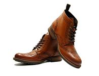 HX London Mens Boot,Tan,9 Uk