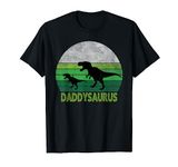 Funny Daddy Dinosaur Shirt, Daddysaurus Fathers Gift T-Shirt