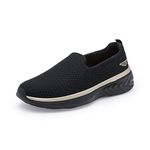 Womens Black Walking Shoes