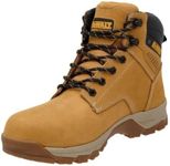 DeWalt Cranson Mens Nubuck Steel Toe Cap Work Safety Ankle Boots (Honey, UK 8)