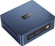 Beelink 4 Cores 11th Gen Intel N5095 Mini-S Mini PC, 8GB RAM 128GB SSD Gigabit Ethernet, 2.4G/ 5.0G W-F, BT4.0, Dual HDMI Business Mini Desktop Computer, HTPC…