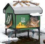 Apasiri Heated Outdoor Cat House Ou