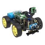 Yahboom Robot for Raspberry Pi 5 AI Starter Programming DIY Car Kit, Visual Recognition, Autonomous Driving, APP Remote Control (Raspberry Pi NOT Include)