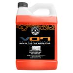 Chemical Guys CWS_808 Hybrid Foaming High Gloss Car Wash Soap (Works with Foam Cannons, Foam Guns or Bucket Washes) Safe for Cars, Trucks, Motorcycles, RVs & More, 128 fl oz (1 Gallon), Orange Scent
