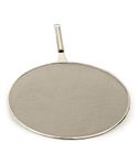 RSVP International Endurance Kitchen Collection Splatter Screen, Dishwasher Safe, 15" Diameter, Stainless Steel