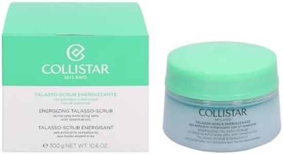 Collistar Talasso Scrub Energizzante, scrub corpo con sali marini esfolianti e oli preziosi per un'effetto intenso di energia e vitalità, per tutti i tipi di pelle, 300 g