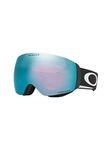 Oakley Flight Deck XM Snow Goggles, Matte Black, Prizm Sapphire Iridium, Medium