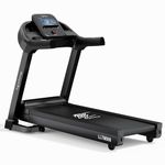 Lifelong Treadmill for Home – 5 HP Peak Auto Incline Motorized Treadmill with Max Speed 16 km/hr - 10Inch Touch Screen, Bluetooth Speaker, FitShow App, Airbag Shock Absorption, Max User Weight 120Kg
