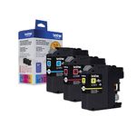 Brother Genuine Standard Yield Color Ink Cartridges, LC1013PKS, Replacement Color Ink Three Pack