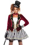 Leg Avenue Women's Night Ringmaster Adult Costumes, Multicolor, Medium 10-12