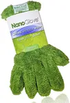 Nano Glove - Green Household Kitchen Cleaning Hand Glove | Replaces Paper Towels Microfiber Wipe Cloths & Feather Dusters | All Purpose Surface Cleaner for Window Stainless Steel Dusting (L-XL)