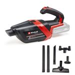 Einhell Power X-Change Cordless Handheld Vacuum Cleaner - Lightweight And Powerful Cleaning Of Floors, Stairs, Sofas, Cars And Caravans - TE-HV 18/06 Li Solo Hand-Held Vacuum (Battery Not Included)