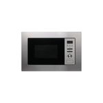 Cookology 20L Built-in Microwave Oven, 24.5cm Turntable with Autocook Menu, Auto Defrost Function and a Child Lock - Stainless Steel