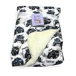 E&A Distribution Limited Baby Blanket Newborn Fleece Blanket Wrap Cars Design- 75x100 cm Kids Gifts Soft Plush Fluffy Blanket Sherpa Fur | Swaddle Nursery Bed Blanket for Baby Boy & Girl