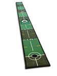 Sanxor Golf Slim Pro Putting Practice Mat 9 Ft Practice Target Extra Slim Floor Saving for Seasoned Golf Player