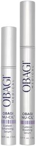 Obagi Nu-Cil Eyelash Enhancing Serum & Eyebrow Boosting Serum Set – Clinically Proven Formulas for Thicker & More Defined Looking Lashes & Fuller Looking Eyebrows