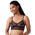 b.tempt'd Women's Lace Kiss Bralette Bra, Night, M