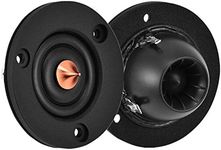 ASHATA Car Tweeter Speakers, 2pcs 2" 4Ohm 4Ω 30W Silk Film Dome Tweeter Treble Speaker Car Loudspeakers Deliver Smoother,Purer,Cclearer Sound