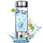 Fakllod Hydrogen Water Bottle, Portable Rechargeable aquahealth Hydrogen Water Generator, Hydrogen Water Ionizer Machine, with SPE/PEM Technology, for Home Office Travel Fitness Drinking