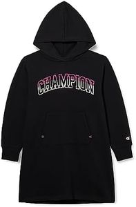 Champion Legacy Color Punch G Hooded Robe décontractée à Capuche, Noir, 15-16 Ans Filles et Filles